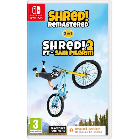 Shred! Remastered & Shred! 2 Ft. Sam Pilgim - Nintendo Switch (Code in a Box) image 0