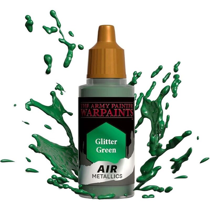 The Army Painter - Air Metallic Glitter Green Χρώμα Μοντελισμού (18ml)