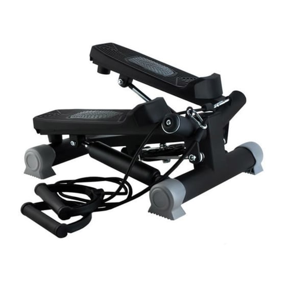 Mini Stepper Trizand 22776 Με Λάστιχα Εκγύμνασης - Μαύρο image 0