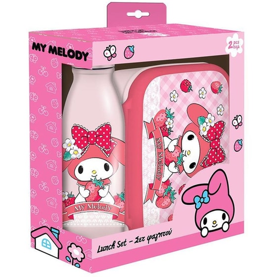 Σετ Φαγητοδοχείο&nbsp;&&nbsp;Παγούρι Διακάκης&nbsp;My&nbsp;Melody image 0