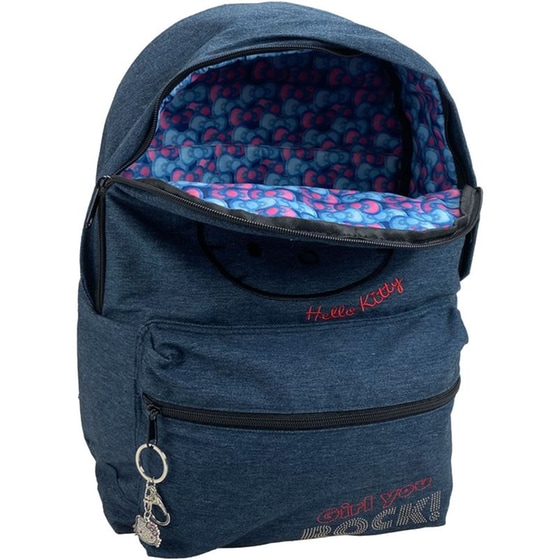 Τσάντα Πλάτης Gim Hello Kitty Denim image 5
