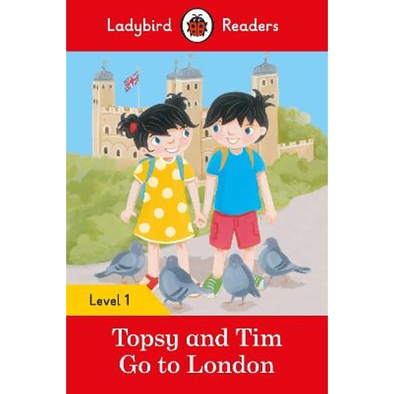 Ladybird Readers Level 1 - Topsy and Tim - Go to London (ELT Graded Reader) image 0