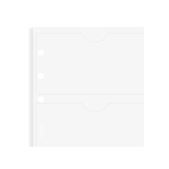 Filofax Ανταλλακτικό A5 Καρτοθήκη Διπλής Όψης image 0