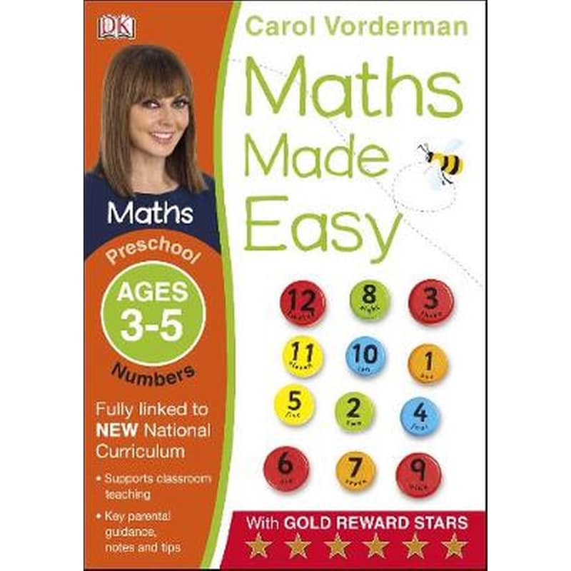 Maths Made Easy: Numbers, Ages 3-5 (Preschool) 1288062