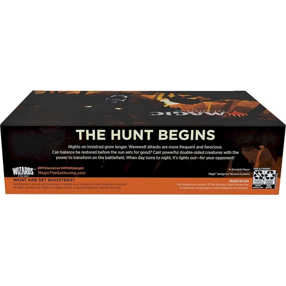 Επιτραπέζιο Wizards Of The Coast Magic The Gathering - Innistrad Midnight Hunt Set Booster Box (30 Packs) image 4