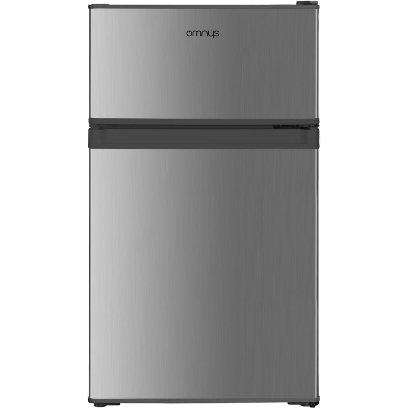 OMNYS FTS-E485S Στατικό 85 Lt Ανθρακί Δίπορτο Ψυγείο