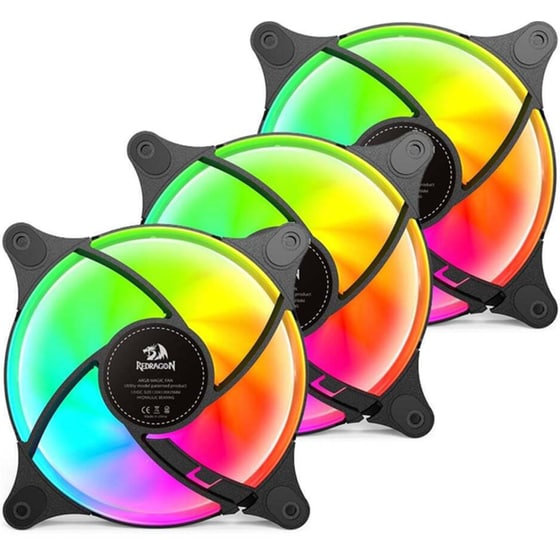 Σετ Ανεμιστήρων Redragon GC-F013 RGB 120mm image 0