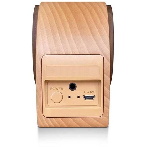 Φορητό Ηχείο Bluetooth Maxton Mx30 3W με βάση κινητού - Καφέ image 2