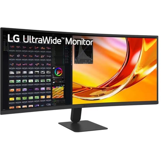 LG UltraWide 34U601B-B Gaming Monitor 34" Quad HD VA Curved 120Hz 5ms image 2
