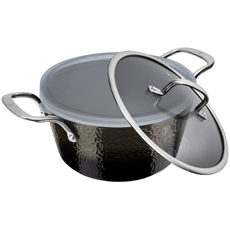 Κατσαρόλα BERLINGER HAUS BH6654 28 cm 6.1 L Μαύρο BERLINGER HAUS
