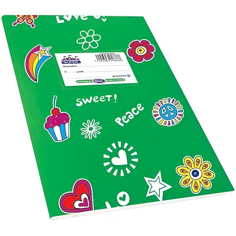 Τετράδιο SKAG Β5 Super Πράσινο 50 Φύλλων (1 Τεμάχιο)