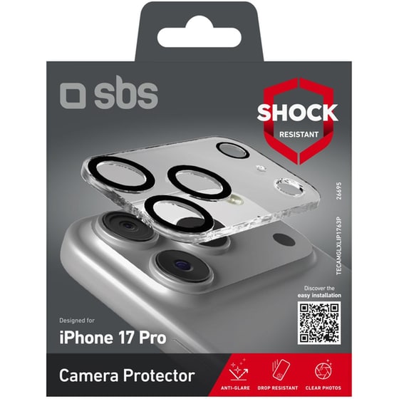 Προστατευτικό καμερών Apple iPhone 17 Pro - SBS Camera Lens Protector image 1