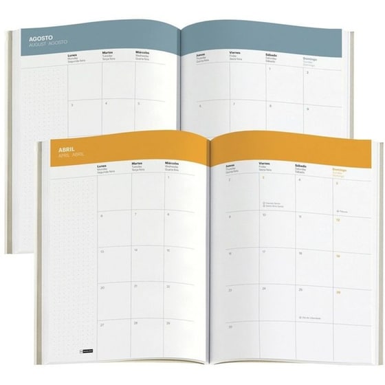 Ημερολόγιο Εβδομαδιαίο Miquelrius 2026 Back 2 Basics Sewn Magenta image 4