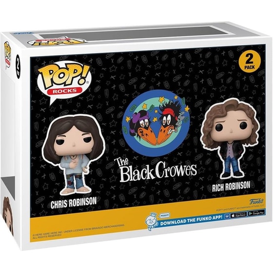 Funko Pop! Rocks - The Black Crowes - Chris & Rich Robinson 2-Pack image 2