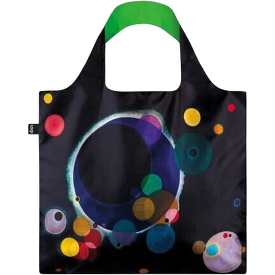 Τσάντα&nbsp;Αναδιπλούμενη Loqi Wassily&nbsp;Kandinsky&nbsp;Neon&nbsp;Green image 1