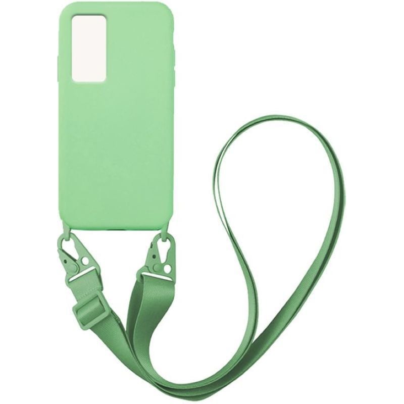 Θήκη Xiaomi Xiaomi 12X 5G - My Colors Carryhang Liquid Silicone Strap - Πράσινο