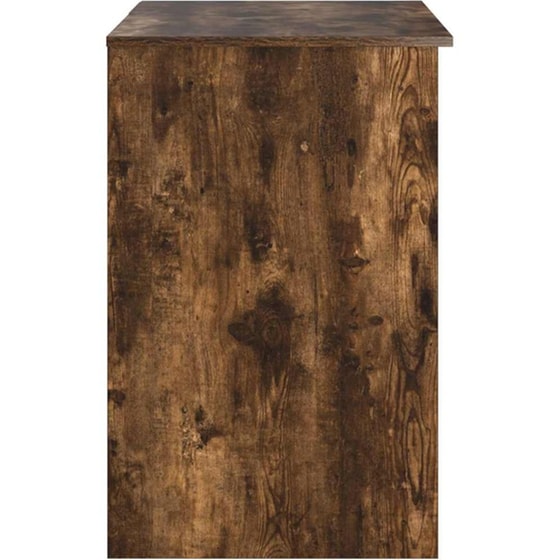 Γραφείο VidaXL από Επεξεργασμένο Ξύλο 90x49x75 cm - Καπνιστή Δρυς image 4