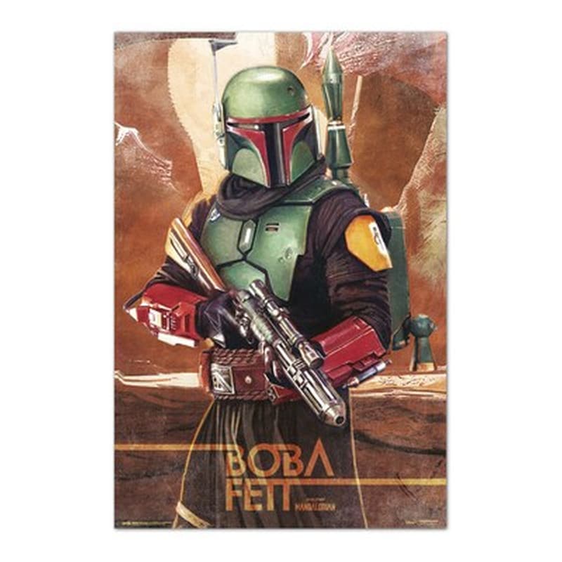 ERIK Αφίσα Star Wars Boba Fett Κάθετη 61 x 91.5 cm