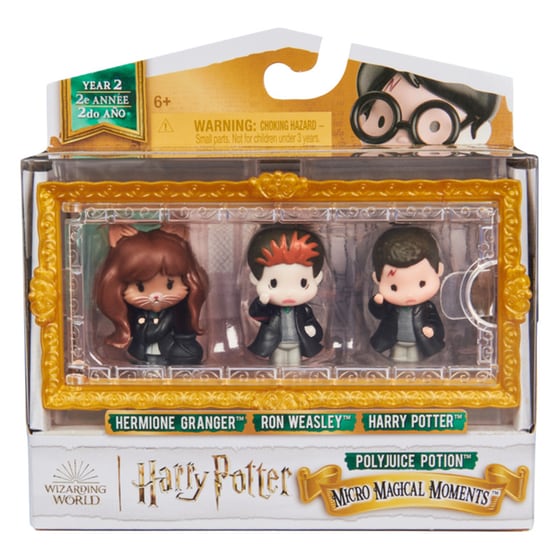 Spin Master Harry Potter: Micro Magical Moments Φιγούρες 3Pack image 0