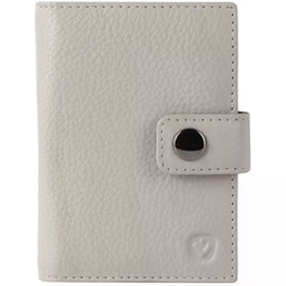 Θήκη Καρτών Valenta Leather Magsafe Off White