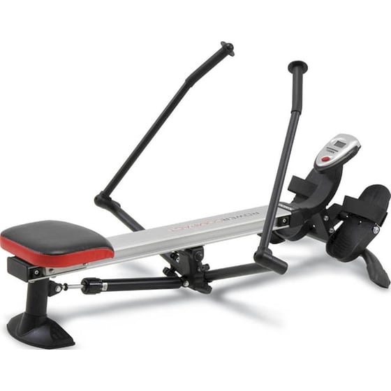 Κωπηλατική με Υδραυλική Αντίσταση Toorx Rower Compact 125x50x91cm - Ασημί/ Μαύρη image 1