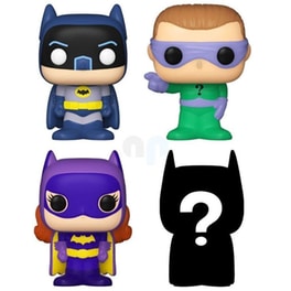 Funko Bitty Pop! - DC Comics: Batman Adam Wests 4-Pack Set
