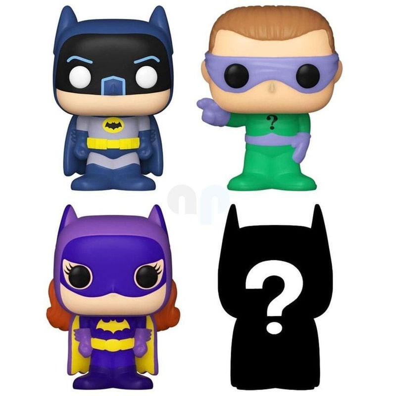 FUNKO Funko Bitty Pop! - DC Comics: Batman Adam Wests 4-Pack Set