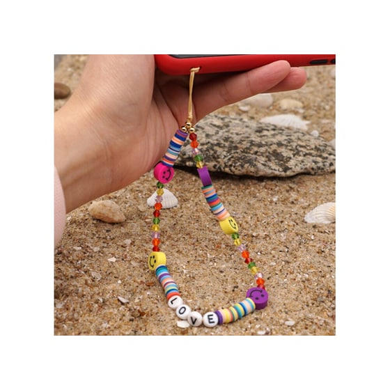 Handmade Phone Strap Love Smile image 4