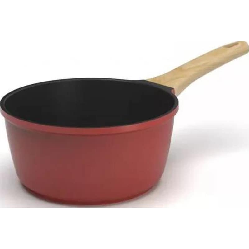 COOKUT Κατσαρολάκι Ρηχό COOKUT Passion από Μέταλλο 16 cm - Κόκκινο