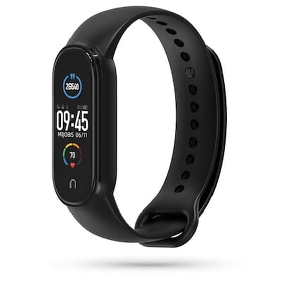 Λουράκι Tech-Protect Icon για Xiaomi Mi Smart Band 5/Mi Smart Band 6 - Μαύρο image 0