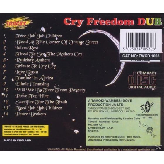 Cry Freedom Dub image 1