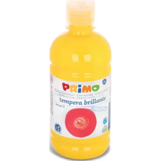 Χρώμα&nbsp;Τέμπερα&nbsp;Primo&nbsp;Μπουκάλι&nbsp;500Ml&nbsp;Κίτρινο image 0