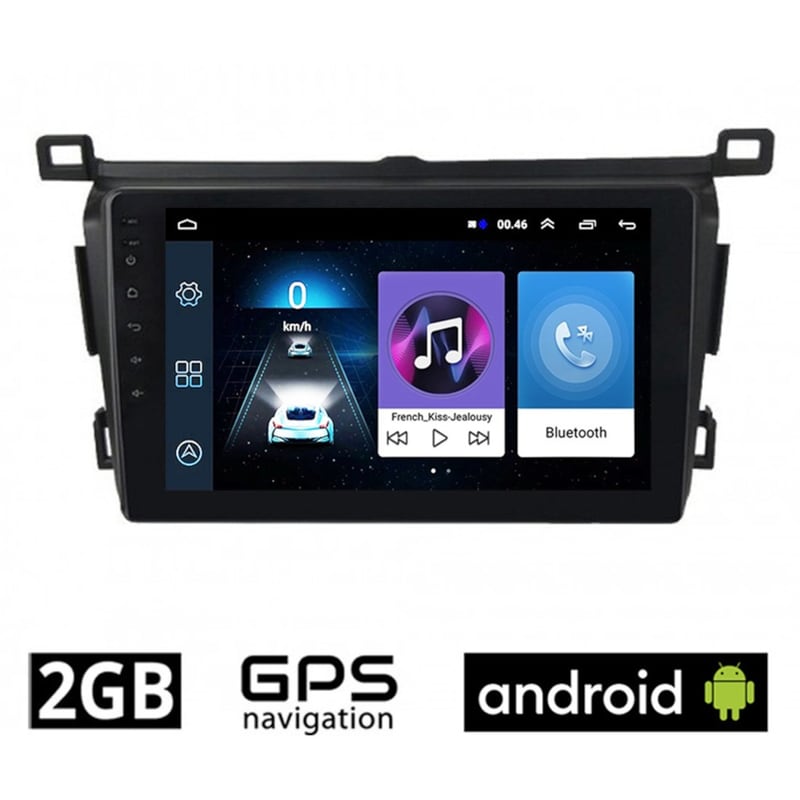 Toyota Rav4 Android 10 Οθόνη Αυτοκίνητου Με Gps Wi-fi