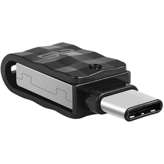 Silicon Power Mobile C31 16GB USB 3.1 Stick με σύνδεση USB-A & USB-C Γκρι image 4
