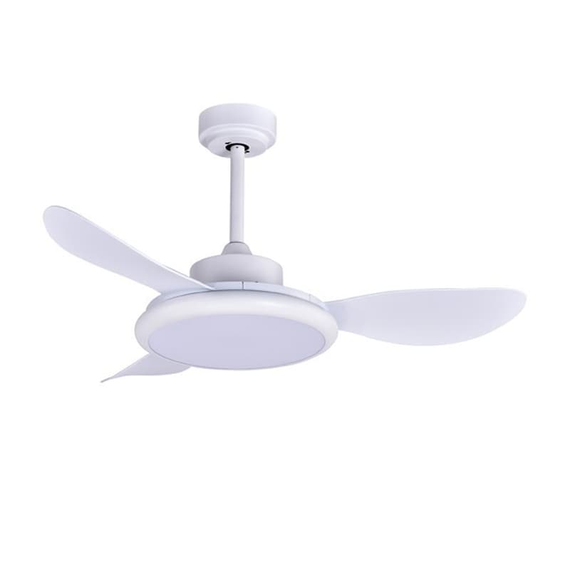 EUROLAMP 300-25037 Ανεμιστήρας Οροφής Με Φως Led Τηλεχειριστήριο 107εκ. 35W Λευκό