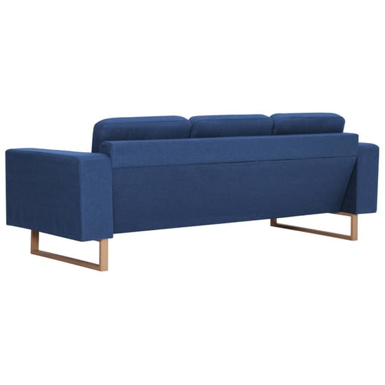 Τριθέσιος Καναπές VidaXL 200x82cm - Μπλε image 4
