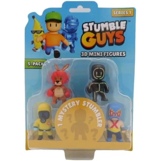 Stumble Guys S1 3D Mini Figures 5Τμx image 0