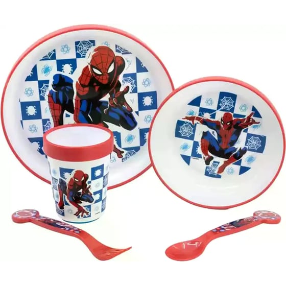 Σετ φαγητού Stor Spiderman 5 Τεμάχια image 0