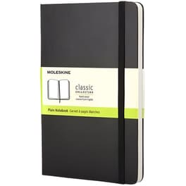 Σημειωματάριο Moleskine Plain Medium Μαύρο (1 Τεμάχιο)