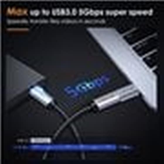 Αντάπτορας Cabletime USB-C Male σε USB-A Female image 1