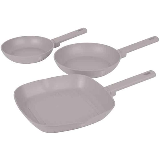 Σετ Τηγάνια BERLINGER HAUS BH-8109 3 τμχ Γκρι image 0