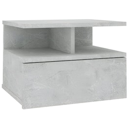 Κομοδίνο Vidaxl Κρεμαστό Από Μοριοσανίδα 40x31x27 cm - Γκρι Σκυροδέματος