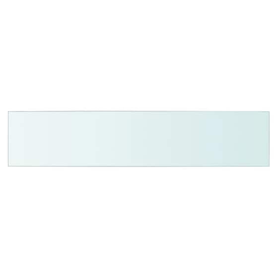 Ράφια Πάνελ VidaXL από Γυαλί 70x15 cm 2 Τμχ -  Διάφανο image 2