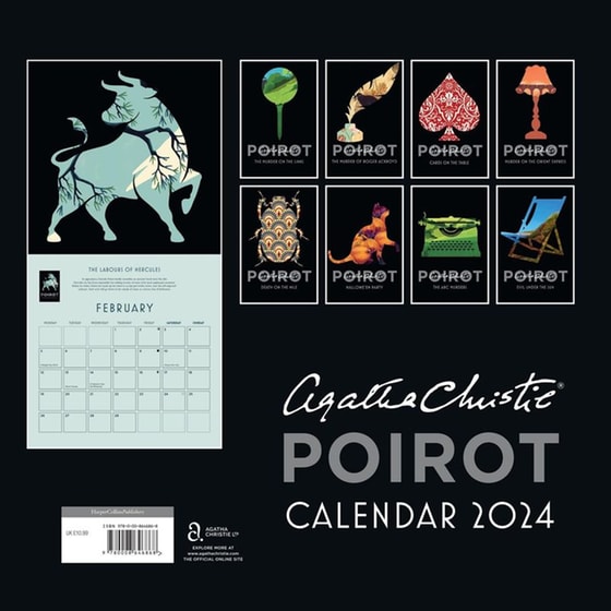 Agatha Christie Poirot Calendar 2024 image 3