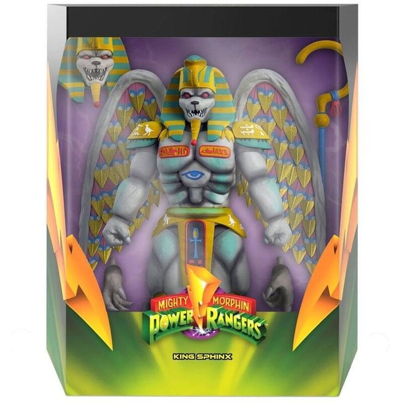 Φιγούρα SUPER7 Power Rangers King Sphinx 20 cm φωτογραφία