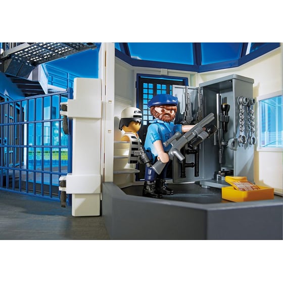 PLAYMOBIL® City Action Αρχηγείο Αστυνομίας και Φυλακή Ασφαλείας (6919) image 5
