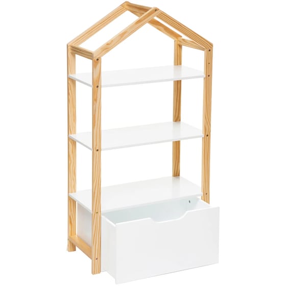 Παιδική Ραφιέρα Με Συρτάρι Atmosphera House 174330 MDF 60x30x120.5 cm image 1