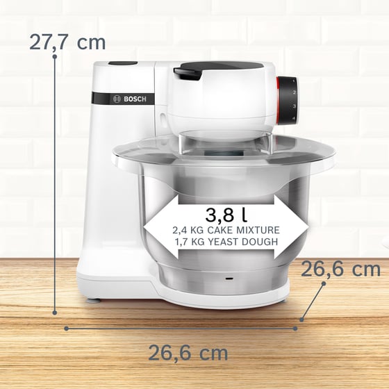 Κουζινομηχανή BOSCH MUM SERIE 2 MUMS2EW30 700 W 3.8 L Λευκό image 7