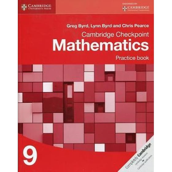 Cambridge Checkpoint Mathematics Practice Book 9 image 0