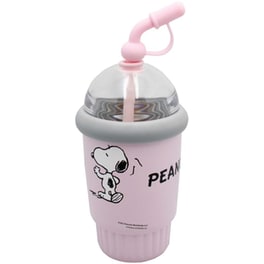 Παγούρι Θερμός με Καλαμάκι Peanuts 400ml